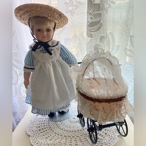 Vintage Tanya Porcelain Doll By Trish Romance